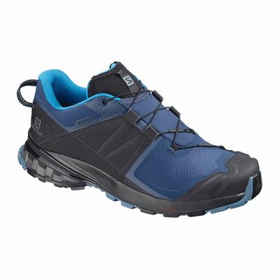 Férfi Salomon XA WILD GORE-TEX Terepfutó Cipő SA7348520 Kék/Fekete